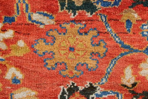 410 X 487CM ANTIQUE ZIEGLER CO CARPET - ADDITIONAL PHOTO 4