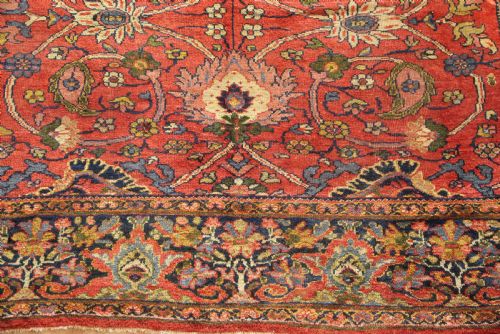 322 X 389CM ANTIQUE ZIEGLER MAHAL CARPET - ADDITIONAL PHOTO 2