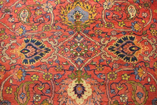 322 X 389CM ANTIQUE ZIEGLER MAHAL CARPET - ADDITIONAL PHOTO 5