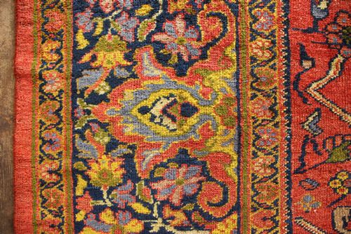 322 X 389CM ANTIQUE ZIEGLER MAHAL CARPET - ADDITIONAL PHOTO 7