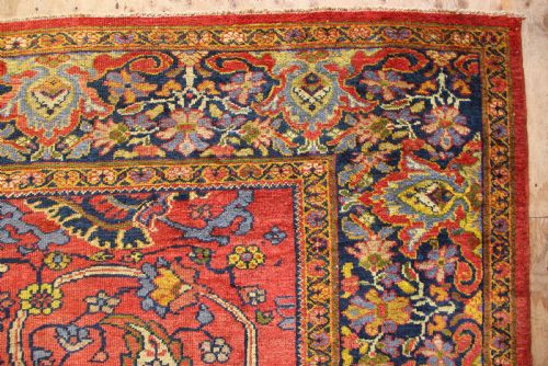 322 X 389CM ANTIQUE ZIEGLER MAHAL CARPET - ADDITIONAL PHOTO 9
