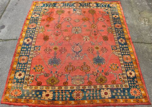 264 X 316cm Antique Oushak or Ushak Carpet