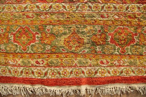 239 X 244CM ANTIQUE ZIEGLER CO CARPET - ADDITIONAL PHOTO 7