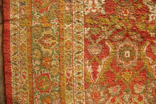 239 X 244CM ANTIQUE ZIEGLER CO CARPET - ADDITIONAL PHOTO 8