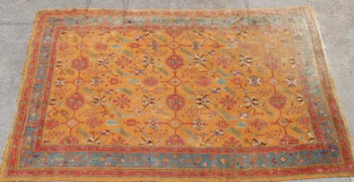 330 X 452cm Antique Oushak or Ushak Carpet