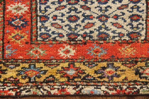 fig 1. 72 x 53cm Antique Fine Hamadan Mat