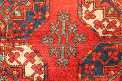 229 X 318CM ANTIQUE ERSARI BESHIR MAIN CARPET - ADDITIONAL PHOTO 5