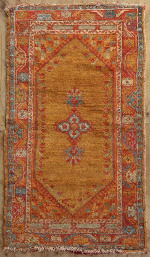 80 X 163cm Antique Kula Oushak Rug