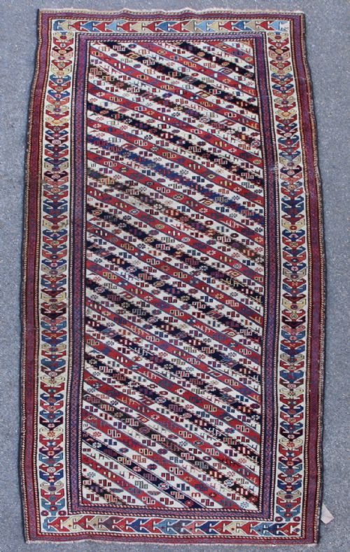 130 X 220cm Antique Fine Shirvan Rug