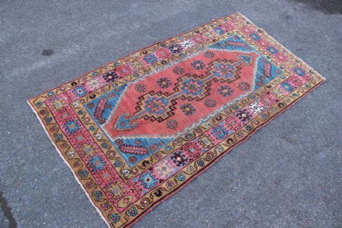 90 X 170CM ANTIQUE BAKSHIASH HERIZ RUG - ADDITIONAL PHOTO 6