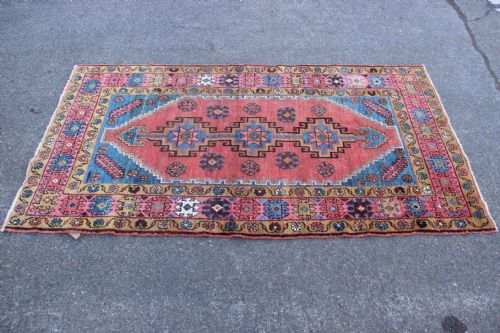90 X 170CM ANTIQUE BAKSHIASH HERIZ RUG - ADDITIONAL PHOTO 7