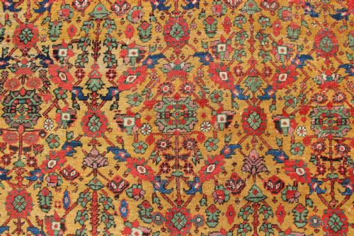 453 X 565CM ANTIQUE GOLDEN FIELD FEREGHAN CARPET - ADDITIONAL PHOTO 2