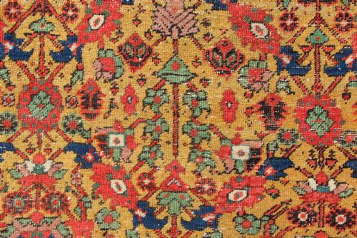 453 X 565CM ANTIQUE GOLDEN FIELD FEREGHAN CARPET - ADDITIONAL PHOTO 4