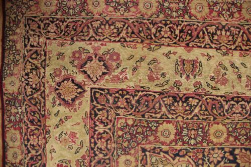 274 X 366CM ANTIQUE LAVAR KIRMAN CARPET - ADDITIONAL PHOTO 6