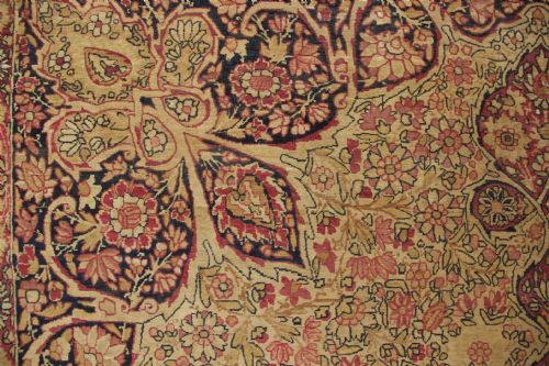 274 X 366CM ANTIQUE LAVAR KIRMAN CARPET - ADDITIONAL PHOTO 7
