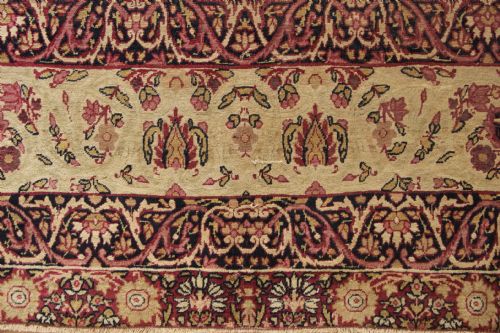 274 X 366CM ANTIQUE LAVAR KIRMAN CARPET - ADDITIONAL PHOTO 11