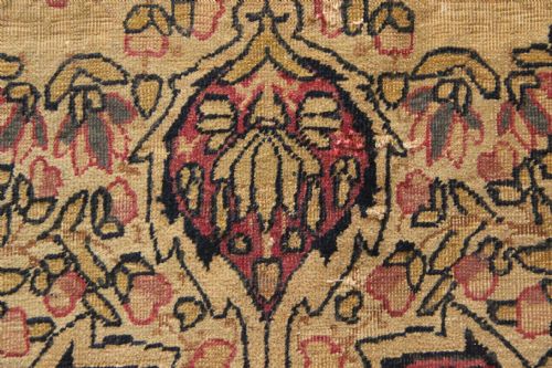 274 X 366CM ANTIQUE LAVAR KIRMAN CARPET - ADDITIONAL PHOTO 14