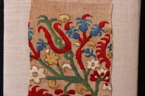 19 X 38CM 1718TH SKYROS EMBROIDERY GREEK ISLANDS - ADDITIONAL PHOTO 2
