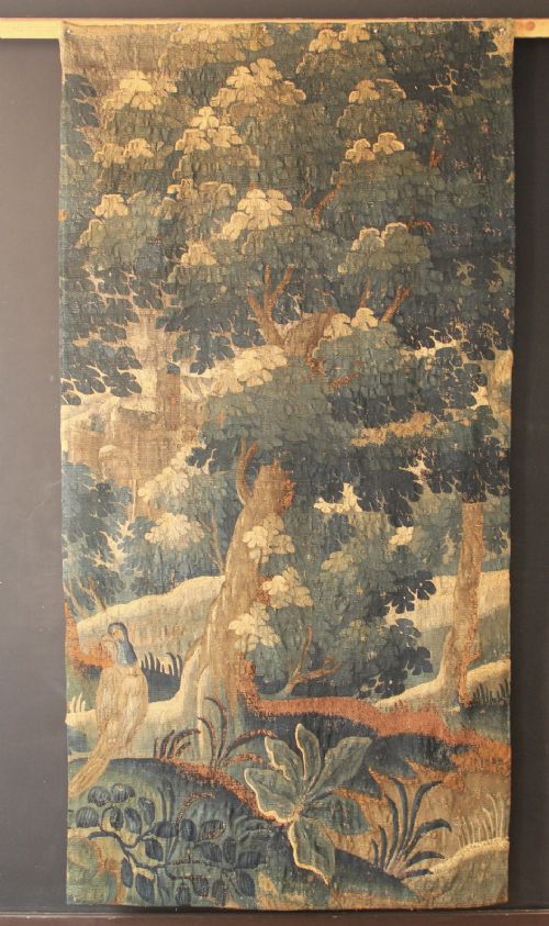 117 X 230cm 18th Century Flemish Verdure Tapestry