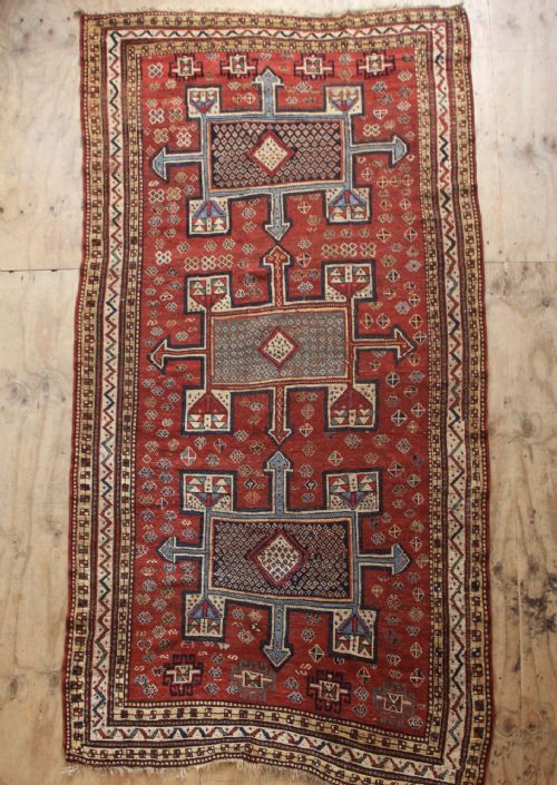 164 X 325cm Antique Quchan Kurd Carpet