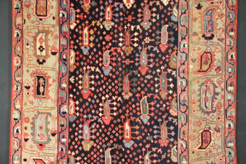 168 X 445CM ANTIQUE SERAPI GALLERY CARPET - ADDITIONAL PHOTO 1