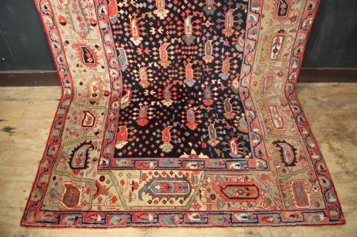 168 X 445CM ANTIQUE SERAPI GALLERY CARPET - ADDITIONAL PHOTO 2