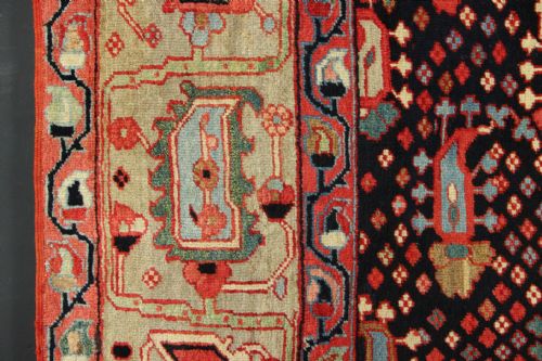 168 X 445CM ANTIQUE SERAPI GALLERY CARPET - ADDITIONAL PHOTO 3