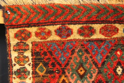 72 X 69CM ANTIQUE JAF KURD SADDLEBAGFACE - ADDITIONAL PHOTO 3