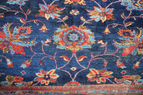 265 X 420CM ANTIQUE FEREGHAN ZIEGLER CARPET - ADDITIONAL PHOTO 4