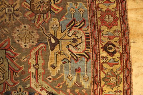 220 X 566CM 18TH CENTURY CAUCASIAN KUBA BLOSSOM CARPET - ADDITIONAL PHOTO 8