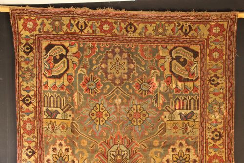 220 X 566CM 18TH CENTURY CAUCASIAN KUBA BLOSSOM CARPET - ADDITIONAL PHOTO 11