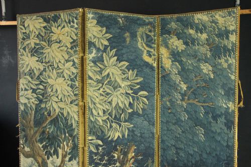 190 X 152CM FINE ANTIQUE FLEMISH VERDURE SCREEN - ADDITIONAL PHOTO 1