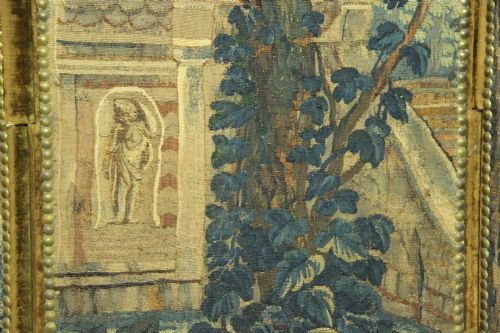 190 X 152CM FINE ANTIQUE FLEMISH VERDURE SCREEN - ADDITIONAL PHOTO 5