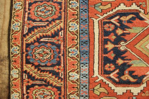 276 X 370CM ANTIQUE HERIZ CARPET - ADDITIONAL PHOTO 2