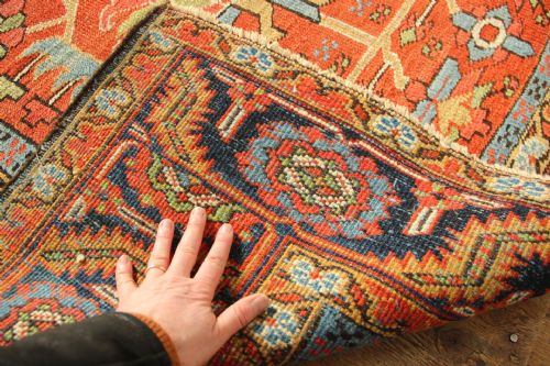 276 X 370CM ANTIQUE HERIZ CARPET - ADDITIONAL PHOTO 5