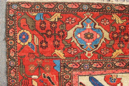 310 X 315CM ANTIQUE FEREGHAN CARPET - ADDITIONAL PHOTO 4