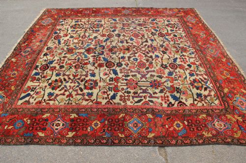 310 X 315CM ANTIQUE FEREGHAN CARPET - ADDITIONAL PHOTO 9