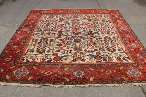 310 X 315CM ANTIQUE FEREGHAN CARPET - ADDITIONAL PHOTO 11
