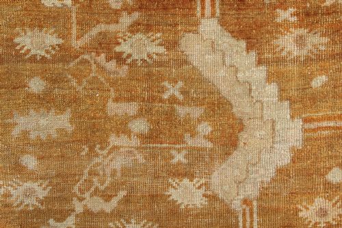 305 X 322CM FINE ANTIQUE FADED OUSHAK - ADDITIONAL PHOTO 4