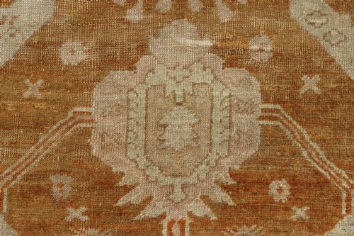 305 X 322CM FINE ANTIQUE FADED OUSHAK - ADDITIONAL PHOTO 6