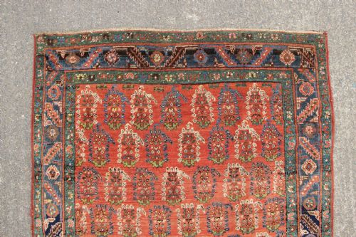 115 X 293CM VERY FINE ANTIQUE BAKSHIASH LONG RUG - ADDITIONAL PHOTO 1