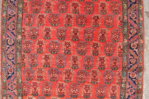 115 X 293CM VERY FINE ANTIQUE BAKSHIASH LONG RUG - ADDITIONAL PHOTO 3