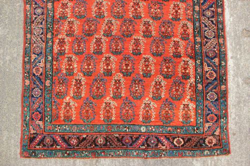 115 X 293CM VERY FINE ANTIQUE BAKSHIASH LONG RUG - ADDITIONAL PHOTO 4