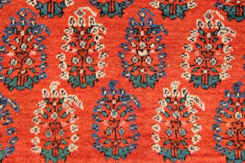 115 X 293CM VERY FINE ANTIQUE BAKSHIASH LONG RUG - ADDITIONAL PHOTO 5