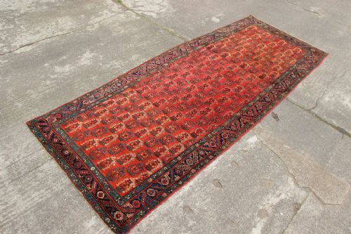 115 X 293CM VERY FINE ANTIQUE BAKSHIASH LONG RUG - ADDITIONAL PHOTO 6