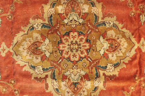 310 X 387CM ANTIQUE AMRITSAR CARPET NORTHERN INDIA - ADDITIONAL PHOTO 1