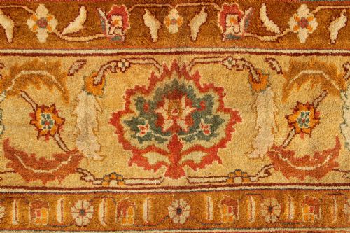 310 X 387CM ANTIQUE AMRITSAR CARPET NORTHERN INDIA - ADDITIONAL PHOTO 4