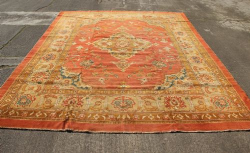 310 X 387CM ANTIQUE AMRITSAR CARPET NORTHERN INDIA - ADDITIONAL PHOTO 10