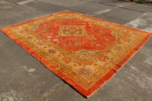 310 X 387CM ANTIQUE AMRITSAR CARPET NORTHERN INDIA - ADDITIONAL PHOTO 13