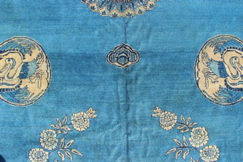 335 X 459 FINE ANTIQUE CHINESE CARPET - ADDITIONAL PHOTO 2